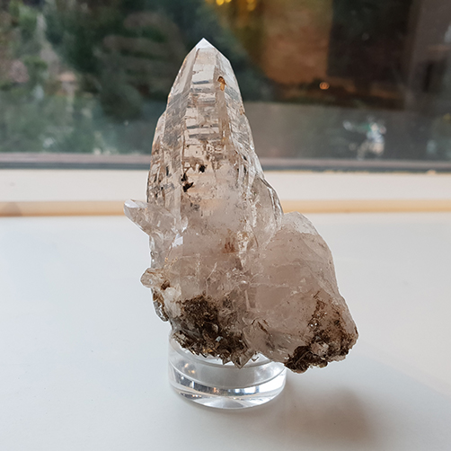 weitere Informationen zu Bergkristall Binntal 9cm x 6,5cm 