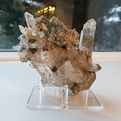 weitere Informationen zu Bergkristall 9cm x 11cm 